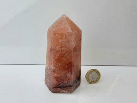 5) Fire Quartz Crystal Prism