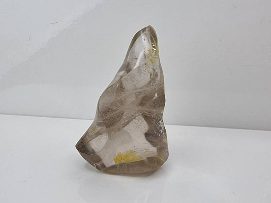 20) Smoky Quartz Crystal Flame