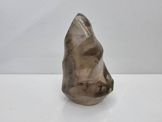 12) Smoky Quartz Crystal Flame