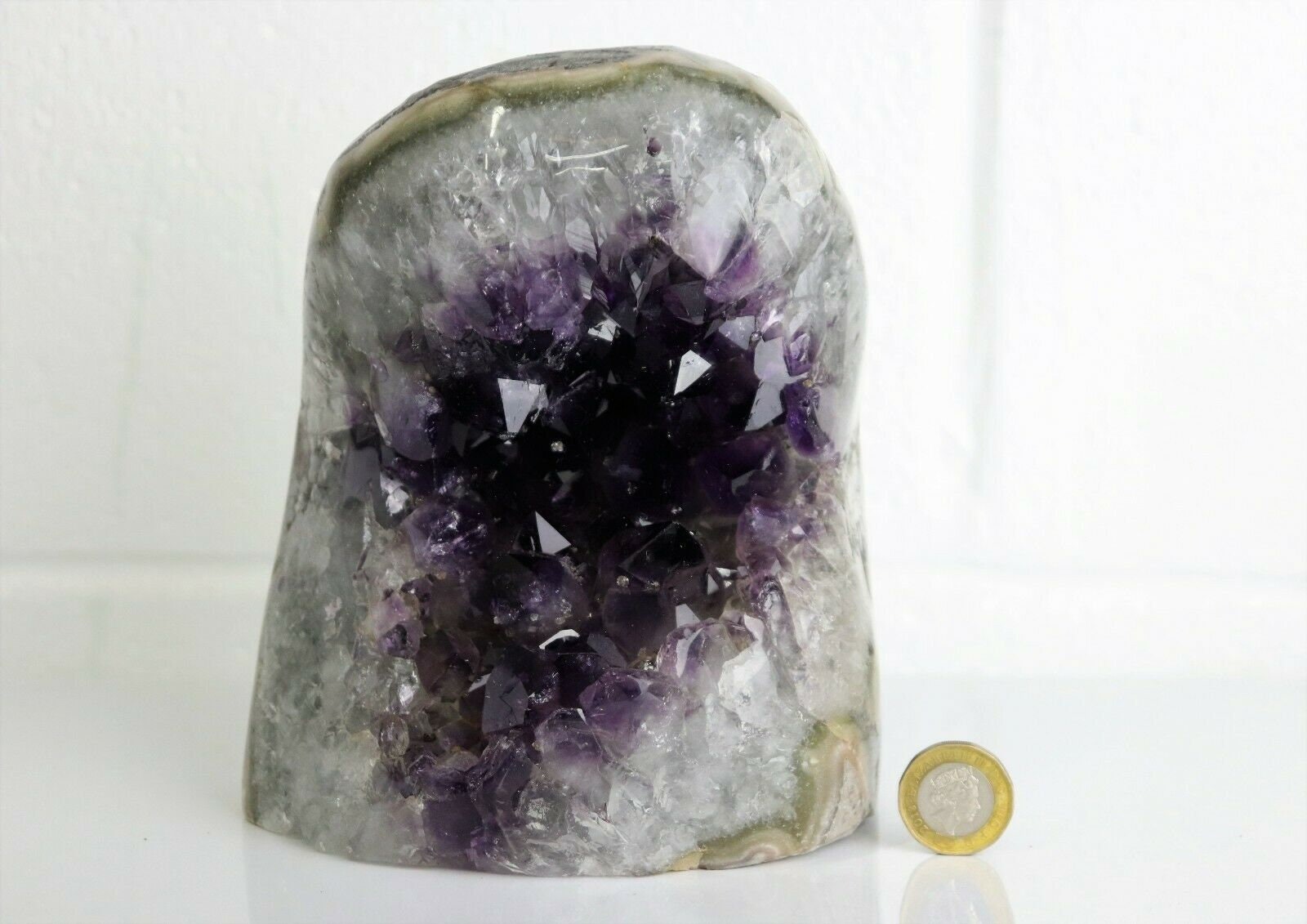 large amethyst crystal geode