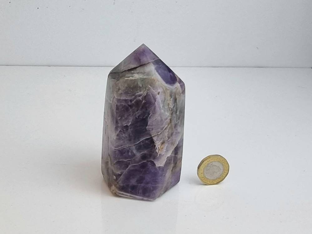 11) Amethyst Crystal Prism Tower