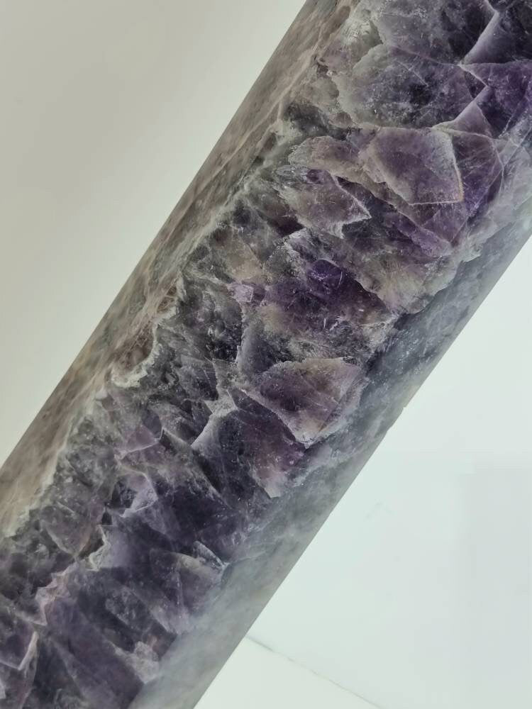 2) Large Amethyst Crystal Prism