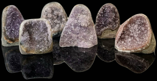 Amethyst Crystal Uruguayan Cutbase