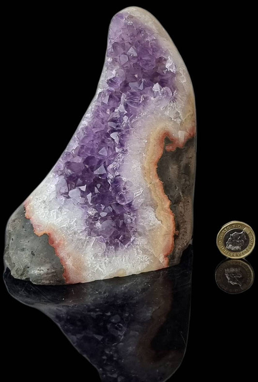 Amethyst Crystal Quartz Geode Uruguayan unqiue