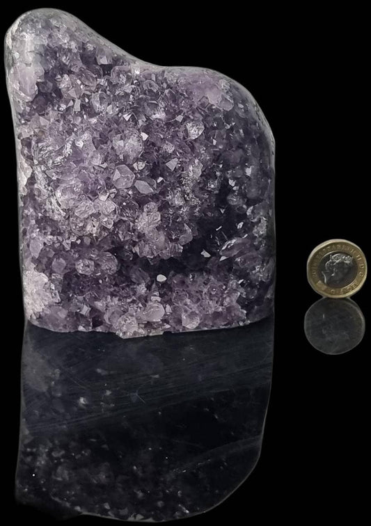 Amethyst Crystal Quartz Geode Uruguayan Freeform