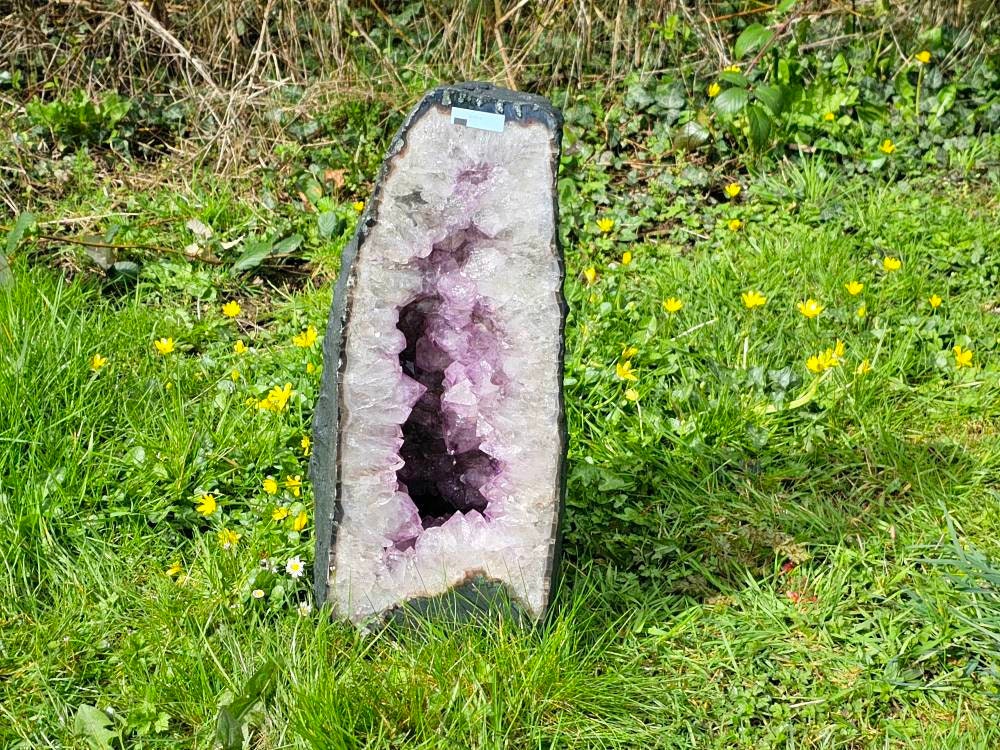 large amethyst crystal geode