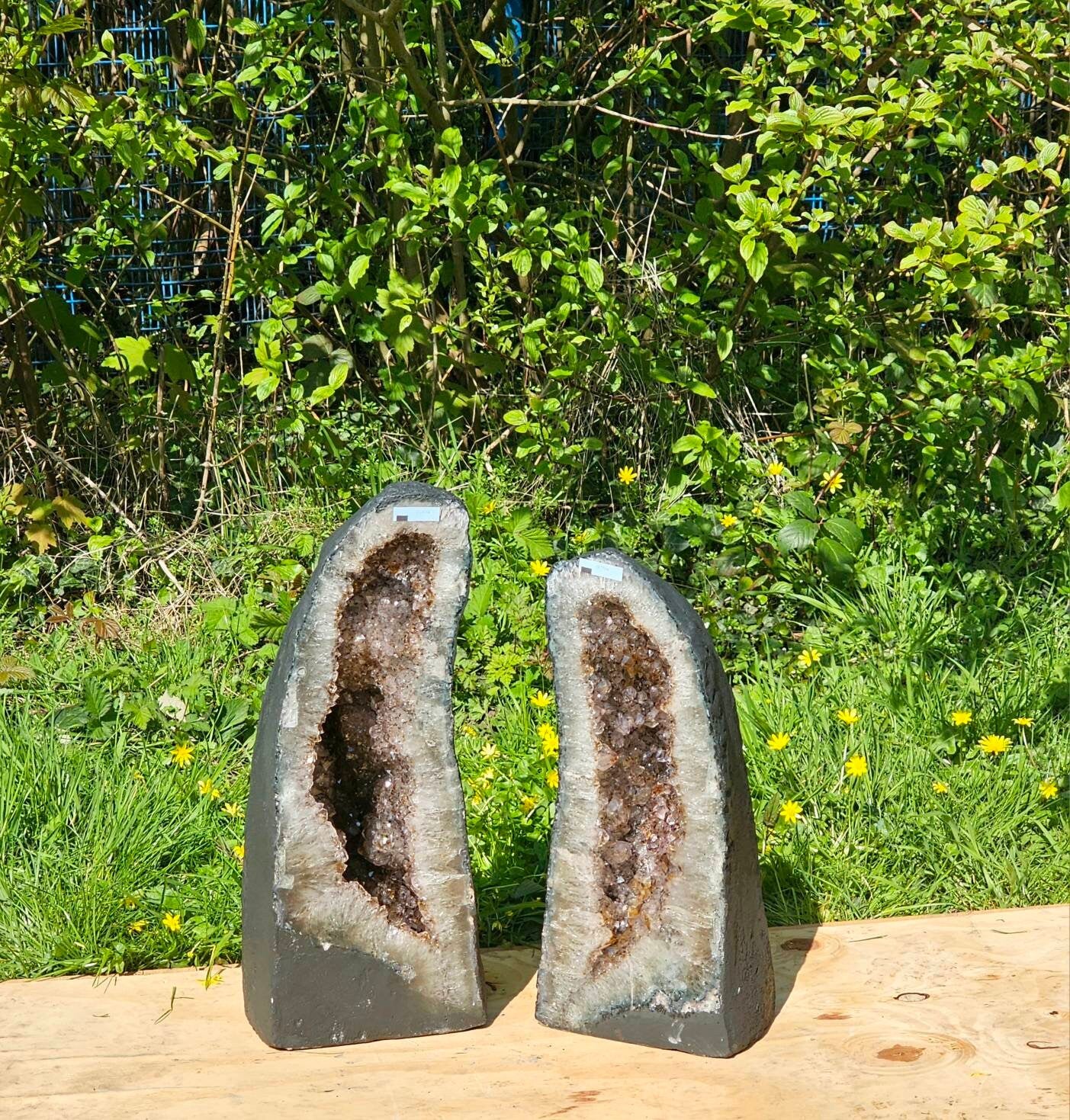 large amethyst crystal