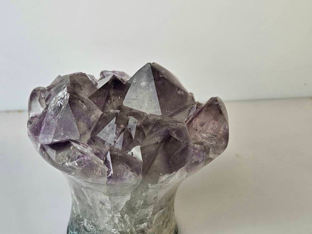 6) Amethyst Crystal Flower