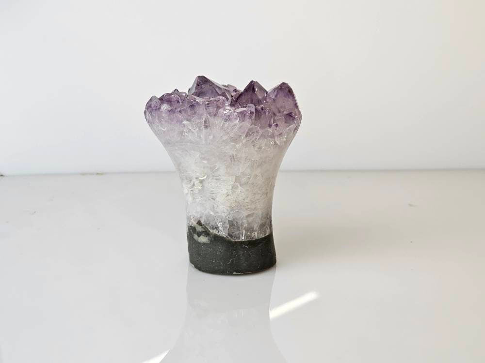 Amethyst Crystal Flower