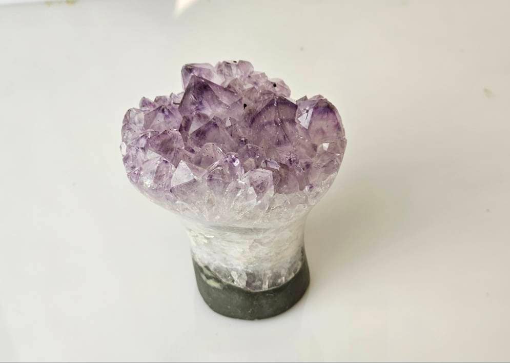 2) Amethyst Crystal Flower