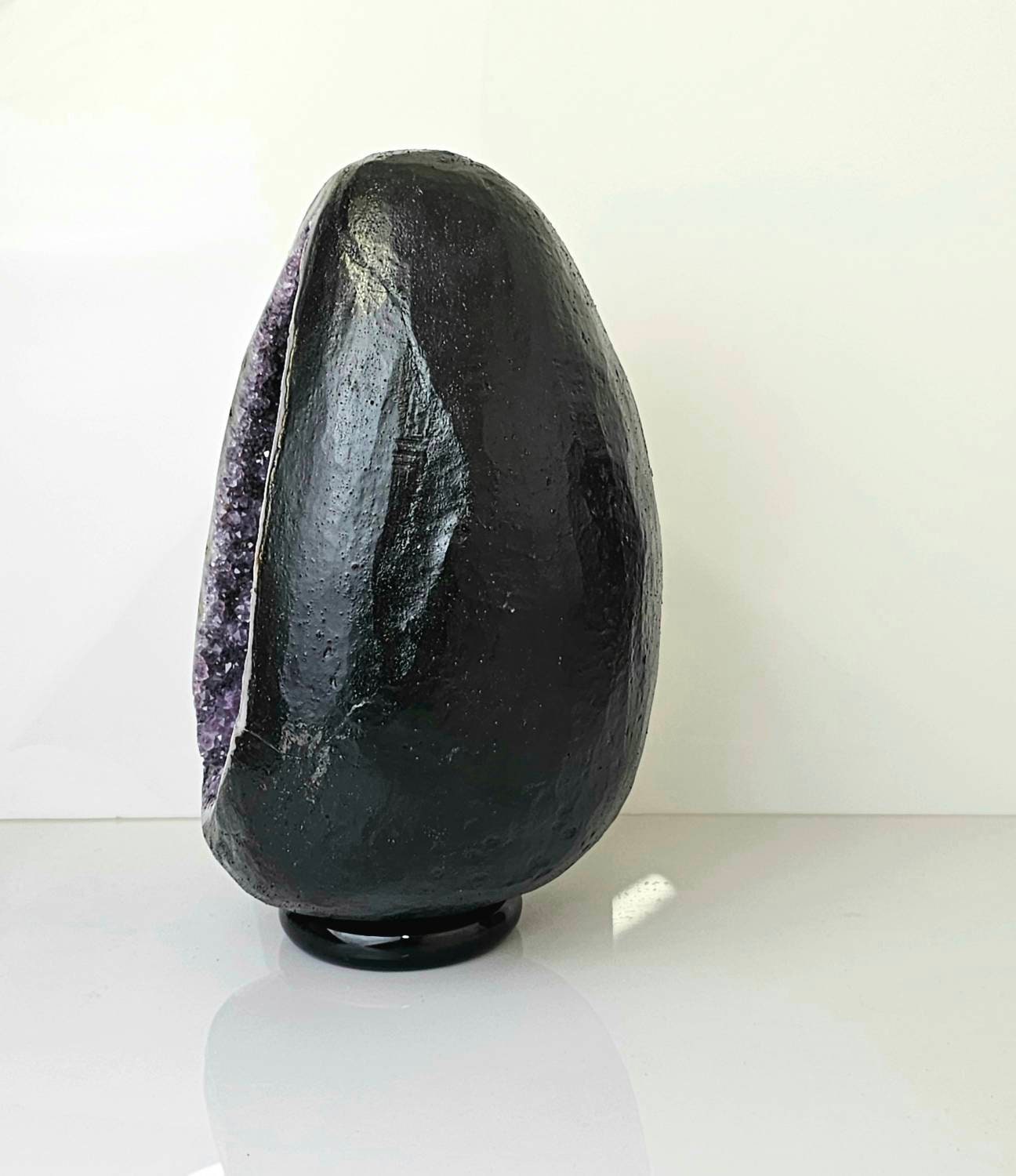 7) Huge Extra Large Amethyst Crystal Egg