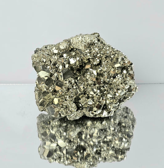 large high quality pyrite crystal