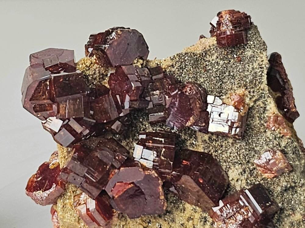 cubic vanadinite crystal